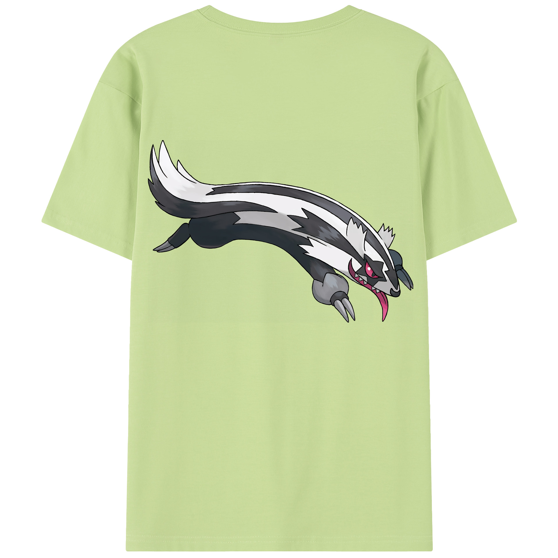 （画像用） ポケットモンスター Pokémon 綿100％半袖Tシャツ（背面プリント）